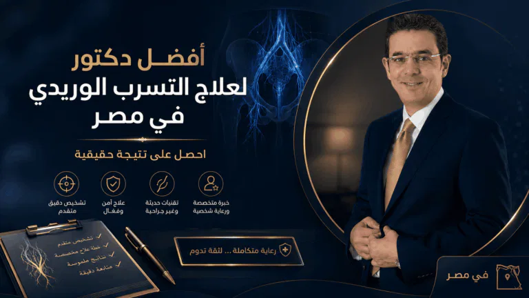 أفضل دكتور لعلاج التسرب الوريدي